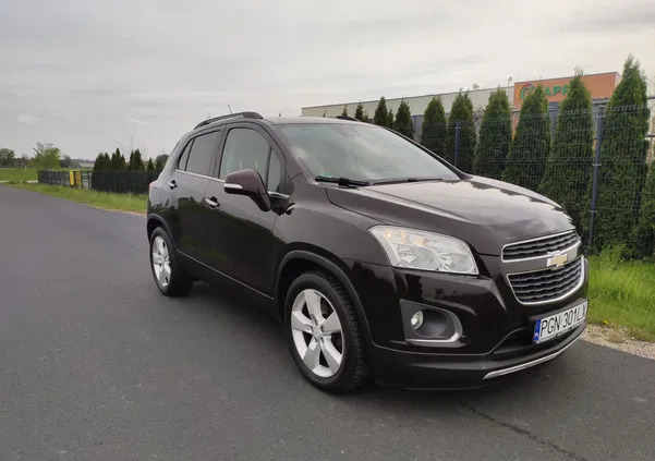 chevrolet trax wielkopolskie Chevrolet Trax cena 33500 przebieg: 220000, rok produkcji 2013 z Gniezno